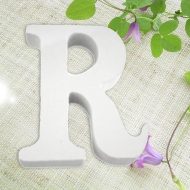 White Freestanding Mountable Wooden Alphabet Letter - Image 31