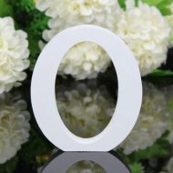 White Freestanding Mountable Wooden Alphabet Letter - Image 21