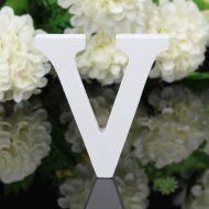 White Freestanding Mountable Wooden Alphabet Letter - Image 29
