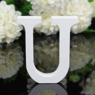 White Freestanding Mountable Wooden Alphabet Letter - Image 19