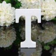 White Freestanding Mountable Wooden Alphabet Letter - Image 17