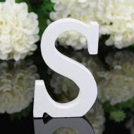White Freestanding Mountable Wooden Alphabet Letter - Image 27