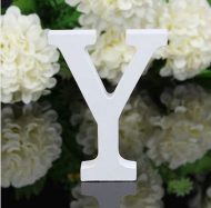 White Freestanding Mountable Wooden Alphabet Letter - Image 25