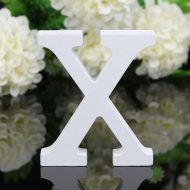 White Freestanding Mountable Wooden Alphabet Letter - Image 23