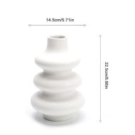 Meringue Abstract Ceramic Vase - Image 9