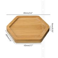 Natural Bamboo Planter Saucer Trays - Image 21