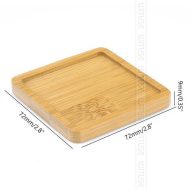 Natural Bamboo Planter Saucer Trays - Image 27
