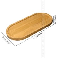 Natural Bamboo Planter Saucer Trays - Image 31