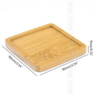 Natural Bamboo Planter Saucer Trays - Image 19
