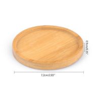 Natural Bamboo Planter Saucer Trays - Image 26