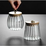 Charm Ripple Glass Storage Jars with Lid - Image 6