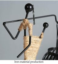 Abstract Figurine Metal Candle Holder - Image 16