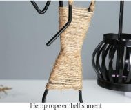 Abstract Figurine Metal Candle Holder - Image 18