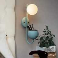Savoy Wall Lamp, Planter & Organizer - Image 2