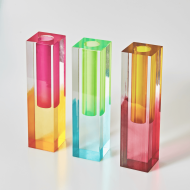 Modern Prism Acrylic Vase - Image 4