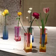 Modern Prism Acrylic Vase - Image 8