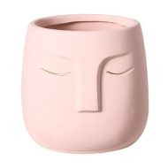 Ceramic Abstract Sleeping Face Planter - Image 18