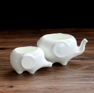 Ceramic Elephant Succulent Planter - Image 4