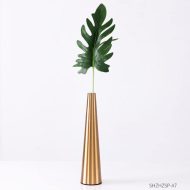 Gold Metal Cone Vase - Image 12