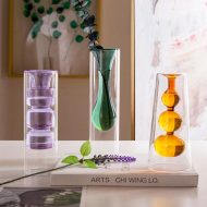 Blown Glass Bubble Vases - Image 2