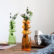 Blown Glass Bubble Vases - Image 4