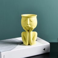 Cupping Face Resting Ceramic Planter - Image 13