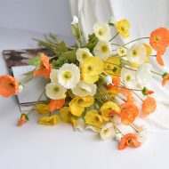 Faux Poppy Flowers - Image 8