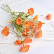 Faux Poppy Flowers - Image 7