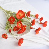 Faux Poppy Flowers - Image 10