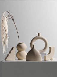 Hygge Abstract Ceramic Vase - Image 11