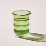 Double Wall Insulated Bubble Glass Cup - Image 13