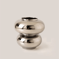 Ring Dance Plated Ceramic Vases - Image 6