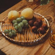 Woven Rattan Serving Tray - Image 15
