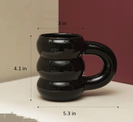Chunko Thick Bubble Roll Ceramic Mug - Image 6