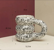 Chunko Thick Bubble Roll Ceramic Mug - Image 8