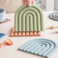 Rainbow Silicone Coasters - Image 9