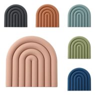 Rainbow Silicone Coasters - Image 3