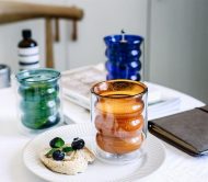 Double Wall Insulated Bubble Glass Cup - Image 3