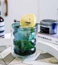Double Wall Insulated Bubble Glass Cup - Image 8