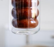 Double Wall Insulated Bubble Glass Cup - Image 9