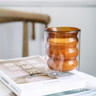 Double Wall Insulated Bubble Glass Cup - Image 11