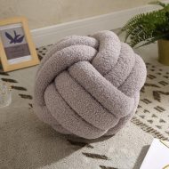 Triple Knot Cotton Fleece Pillow - Image 3