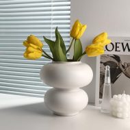 Ring Dance Plated Ceramic Vases - Image 12