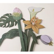 Tropical Paper Flower Bouquet - Image 8