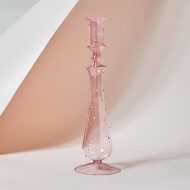 Fleur Pastel Glass Candlestick Holders - Image 11