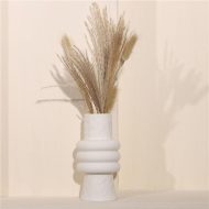 Alora White Ceramic Vases - Image 4
