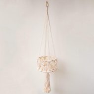 Mae Tiered Macrame Hanging Basket - Image 4