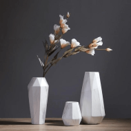 Geometric Marble Vases - Image 8