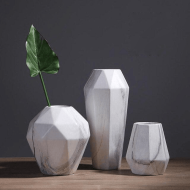 Geometric Marble Vases - Image 7