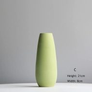 Soft Colored Ceramic Flower Vases - Image 6